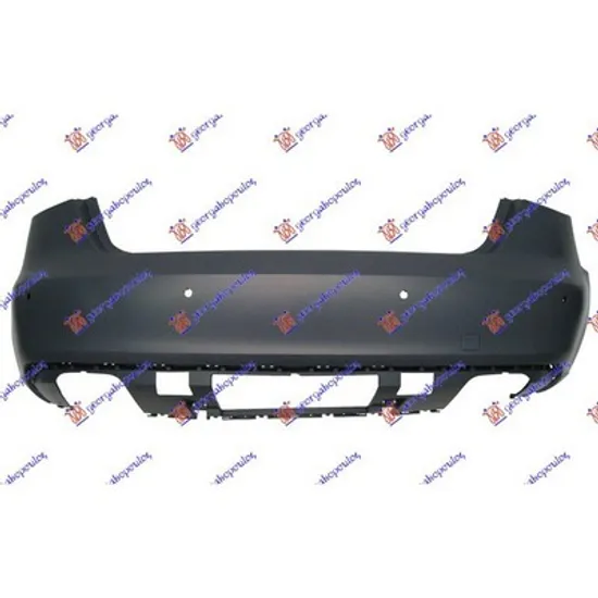 Bara Spate AUDI A3 Sportback 8VA, 8VF 2012->2020 Bara spate 3 usi pentru vopsit cu senzori Perioada 2012 2013 2014 2015 2016