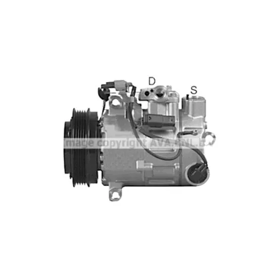 Compresor aer conditionat MERCEDES B-CLASS W246 2011->2018 pentru B 200 Natural Gas Drive / B 200 c , perioada 2012 2013 2014 2015 2016 2017