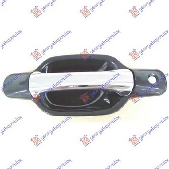 Maner Usa ISUZU D-MAX 1 2002->2012 Maner exterior usa fata dreapta cromat Perioada 2002 2003 2004 2005 2006 2007 2008 2009 2010 2011 2012