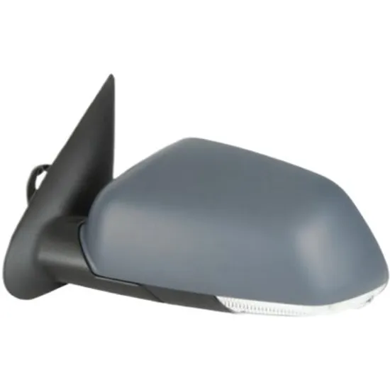 Oglinda exterioara stanga SKODA OCTAVIA 2 2004->2013 perioada 2004 2005 2006 2007 2008 2009 2010 cu semnal, adaptiv, reglaj electric, cu incalzire, pana la an de fabricatie 2008, prevopsit grund