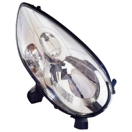 Far dreapta CITROEN C1 2005->2014 perioada 2005 2006 2007 2008 2009 2010 2011 2012 2013 2014 cu motor reglaj, semnal transparent, cu reglaj electric, cu bec H4