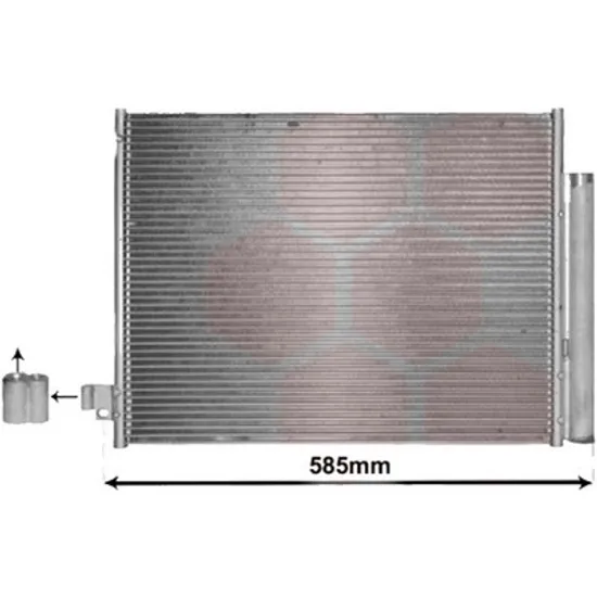 Radiator aer conditionat AUDI A4 B8 2007->2015 1.8 TFSI quattro 125KW 170CP , pentru motor CJEB perioada 2011 2012,2013,2014 2015
