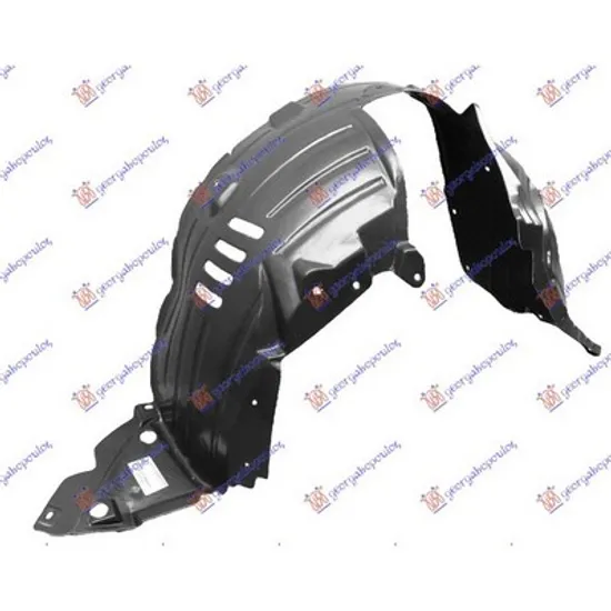 Carenaj fata NISSAN QASHQAI 1 2007->2014 Carenaj aripa fata dr Perioada 2007 2008 2009 2010 2011 2012 2013 2014