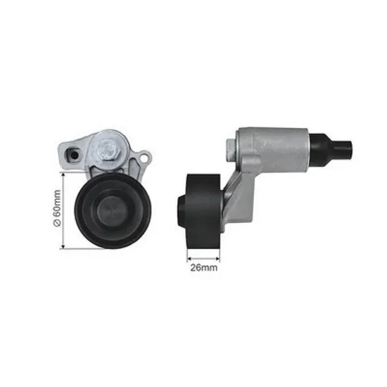 rola intinzator curea transmisie CITROEN BERLINGO 1.9 D -50KW/68CP- 1905cmc, pentru motor D9B (XUD9A/L), DJY (XUD9A), perioada 1996,1997,1998,1999,2000,2001,2002,2003
