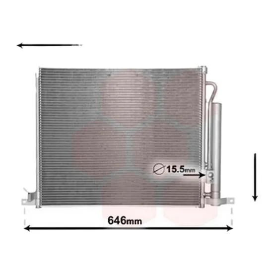Radiator aer conditionat CITROEN JUMPER 2006-> pentru 2.0 BlueHDi 130, perioada 2016 2017 2018 2019