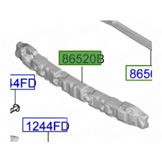 Absorbant Soc Bara KIA PICANTO 3 2024-> Absorbant soc bara fata (O) Perioada 2024 2025