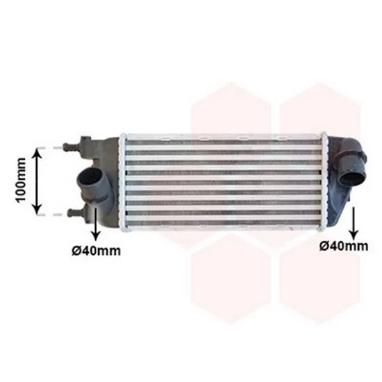 Intercooler FIAT PANDA 312 2012-> Radiator intercooler 1,3 JTDM-JTD (29x13x6,5) Perioada 2012 2013 2014 2015 2016 2017 2018