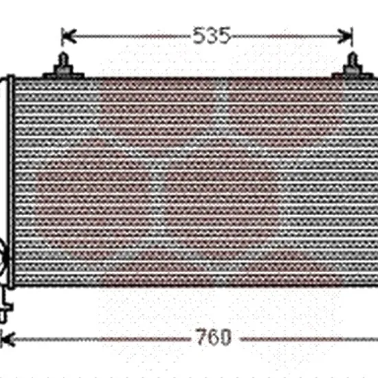 Intercooler CITROEN C8 2002-> pentru 2.2 HDi, perioada 2002 2003 2004 2005 2006 2007 2008 2009 2010 2011 2012