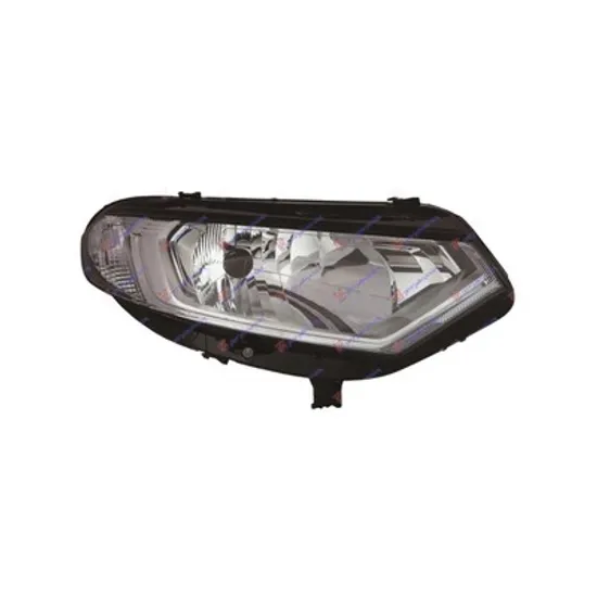 Faruri FORD ECOSPORT 2012-> Far reglaj electric H4 cu daylight LED E dreapta Perioada 2013 2014 2015 2016 2017