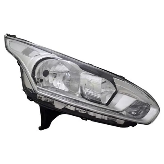 Faruri FORD TRANSIT CONNECT 2014-> Far reglaj electric cromat crom/crom E dreapta Perioada 2013 2014 2015 2016 2017 2018