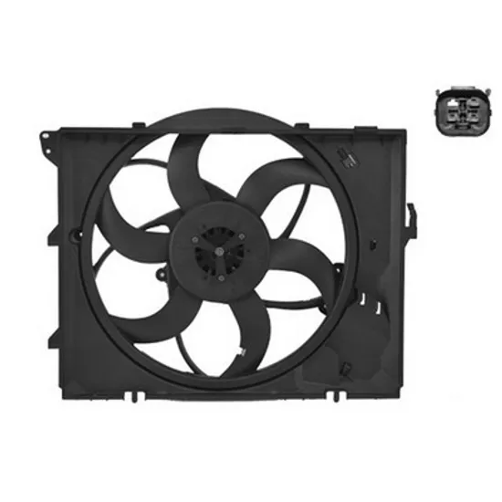 Ventilator Motor BMW X1 E84 2009->2015 Electroventilator motor complet benzina ( 3 pini ) Perioada 2009 2010 2011 2012 2013 2014 2015
