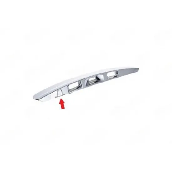 Ornament Hayon NISSAN QASHQAI 1 2007->2014 Bandou Hayon cromat (cu/fara camera) Perioada 2010 2011 2012 2013