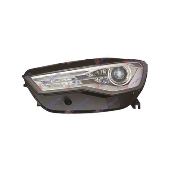 Faruri AUDI A6 C7 2010->2018 Far Bi-XENON functie cornering cu daylight LED E stanga Perioada 2014 2015 2016 2017 2018
