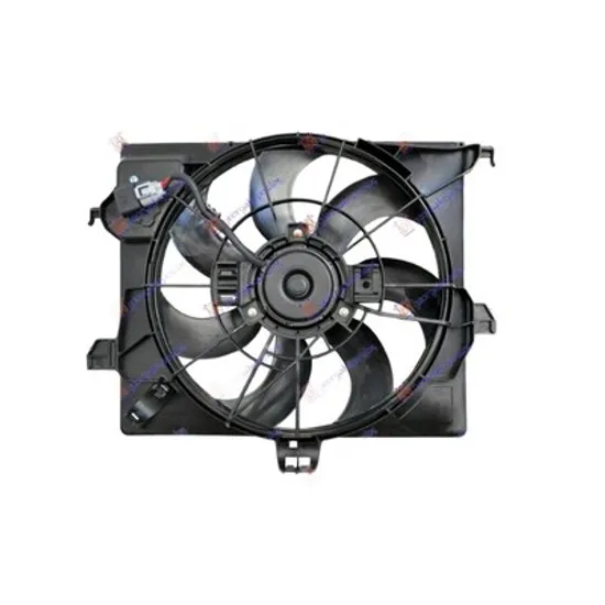 Ventilator Motor HYUNDAI i20 2008->2015 Electroventilator racire complet diesel (390mm) (3PIN) (TYPE DOOWON) Perioada 2008 2009 2010 2011 2012 2013 2014 2015