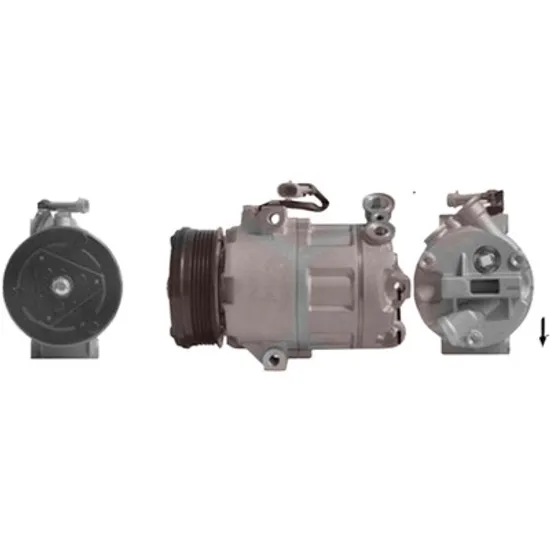 Compresor aer conditionat OPEL MERIVA A 2003->2010 pentru 1.4 16V Twinport LPG , perioada 2004 2005 2006 2007 2008 2009 2010