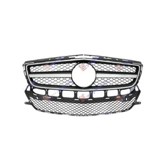 Grila radiator MERCEDES CLS C218 2011->2017 Grila fata AMG LOOK cu senzori 2010->2014 Perioada 2010 2011 2012 2013 2014