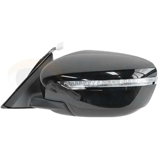 Oglinda exterioara stanga NISSAN X-TRAIL T32 2014-> perioada 2014 2015 2016 2017 2018 2019 , cu semnal, pentru vopsit, cu incalzire