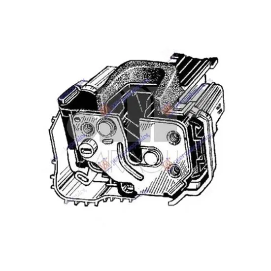 Broasca Usa FIAT FIORINO 225 2007-> Mecanism inchizator usa culisanta inchidere centralizata dreapta Perioada 2008 2009 2010 2011 2012 2013 2014 2015 2016