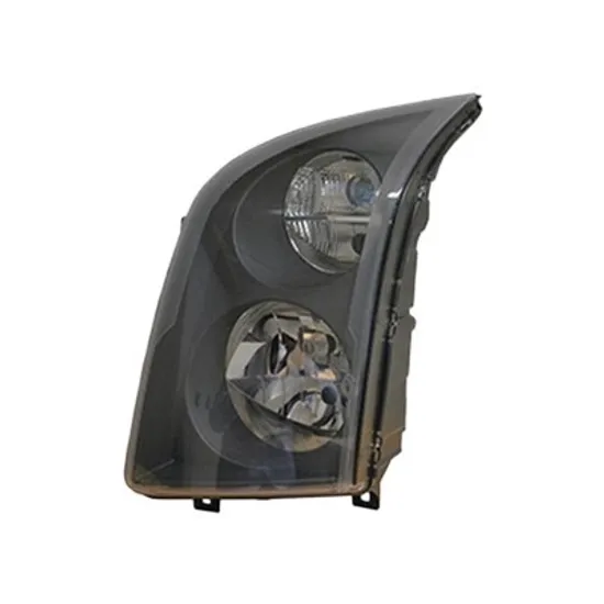 Far stanga VW CRAFTER 1 2006->2016 perioada 2011 2012 2013 2014 2015 2016 de la an de fabricatie 05/2013, cu motor reglaj, fumuriu, cu reglaj electric, cu bec H7/H7