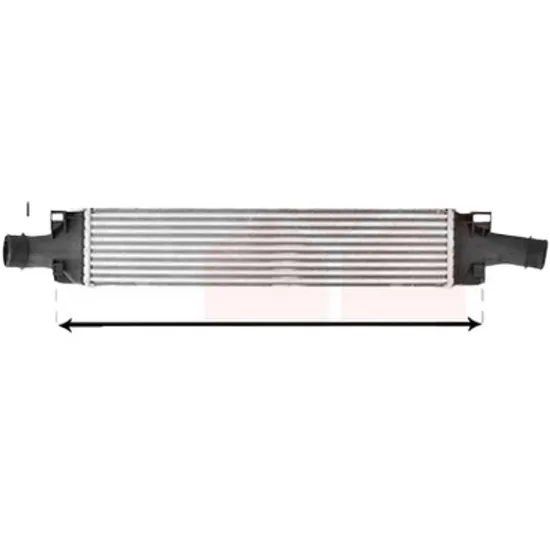 Intercooler AUDI A4 Allroad B9 2016-> 45 TFSI Mild Hybrid quattro 180KW 245CP , pentru motor DKNA perioada 2018 2019,2020,2021,2022 2023