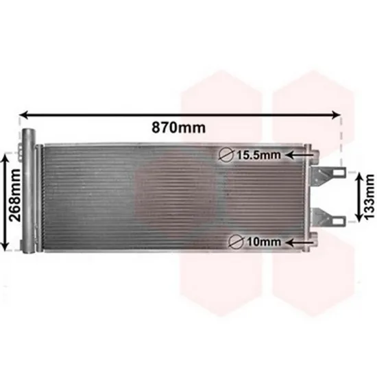 Radiator Aer Conditionat PEUGEOT BOXER 2006-> Radiator aer conditionat 2,0 - 2,2 - 2,3 - 3,0HD 71x29,7x1,6 Perioada 2006 2007 2008 2009 2010 2011 2012 2013 2014 2015 2016 2017 2018 2019 2020