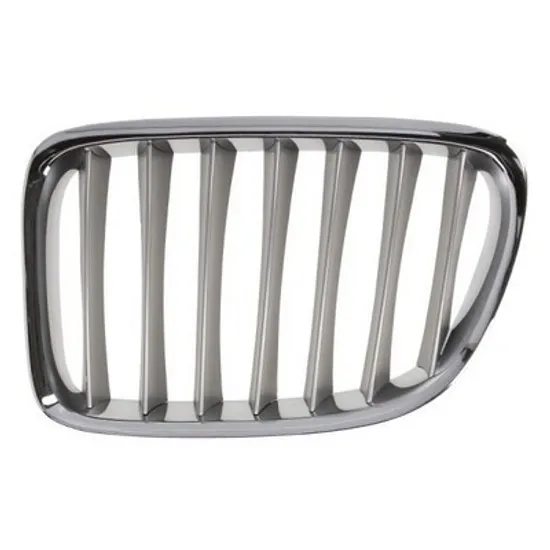 Grila Radiator BMW X1 E84 2009->2015 Grila radiator stanga crom/ argintiu Perioada 2009 2010 2011 2012 2013 2014 2015