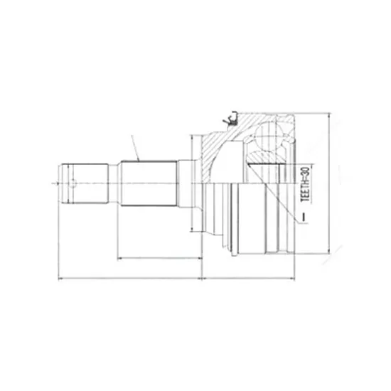 CAP PLANETARA FATA STANGA DREAPTA LEXUS LX 570 -282KW/384CP- 5663cmc, pentru motor 3UR-FE, perioada 2007,2008,2009,2010,2011,2012,2013