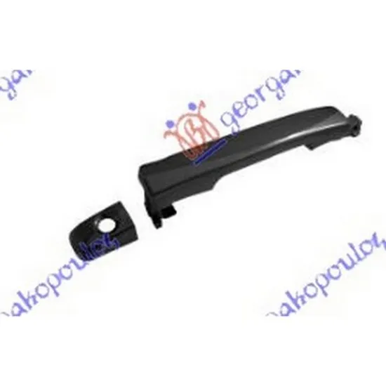 Maner Usa ISUZU D-MAX 2 2012->2018 Maner exterior usa fata negru stanga, Perioada 2012 2013 2014 2015 2016