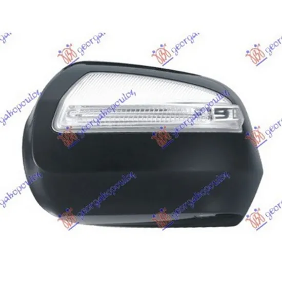 Capac Oglinda MERCEDES M-CLASS W164 2005->2011 Capac oglinda 2008-> cu semnal Led si lampa inferioara stanga, Perioada 2008 2009 2010