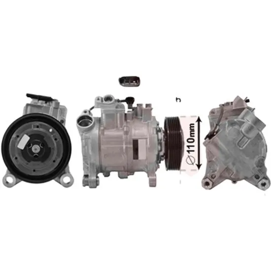 Compresor aer conditionat BMW 3 Cabriolet E93 2006->2013 320 d 147KW 200CP , pentru motor N47 D20 C perioada 2010 2011 2012 2013