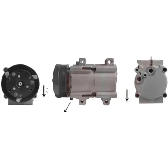 Compresor aer conditionat FORD GALAXY 1995->2006 pentru 2.3 16V, perioada 1997 1998 1999 2000 2001 2002 2003 2004 2005 2006