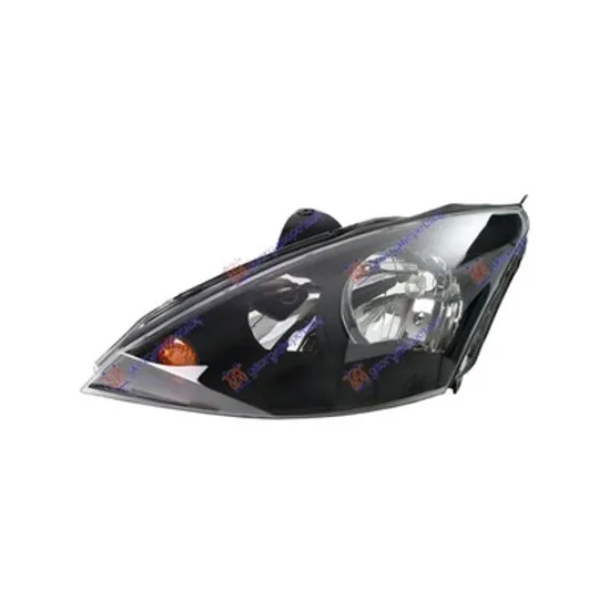 Faruri FORD FOCUS 1 1998->2008 Far stanga, H1+H7, cu reglaj electr /mecanic, negru 10.01-05.05 Perioada 2001 2002 2003 2004