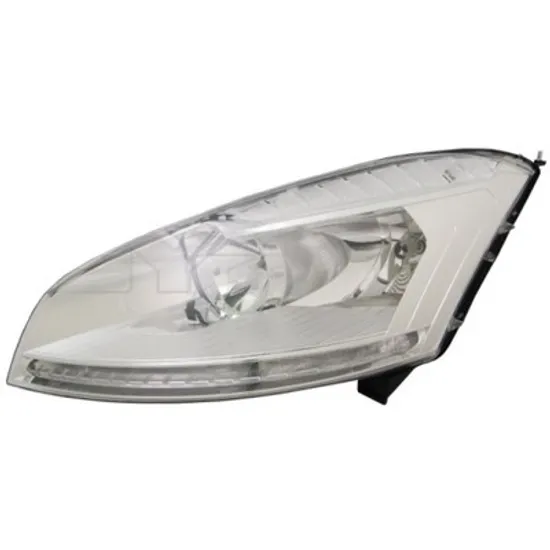 Faruri CITROEN C4 Picasso 1 2006->2013 Far reglaj electric cu semnal alb (cu motor) (E) (TYC) stanga Perioada 2007 2008 2009 2010 2011 2012 2013 2014