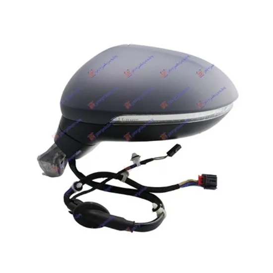 Oglinda VW PASSAT B8 2014-> Oglinda exterioara reglaj electric cu incalzire cu semnal, lampa podea si senzor banda stanga Perioada 2014 2015 2016 2017 2018 2019 2020 2021 2022 2023 2024