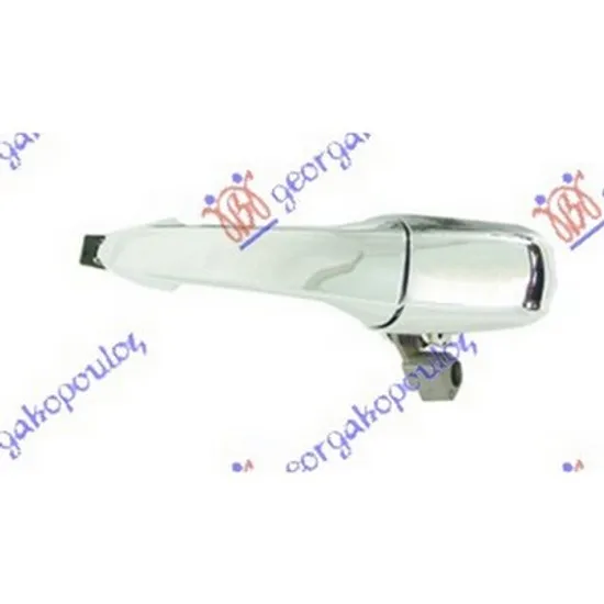 Maner Usa FORD RANGER 2011-> Maner usa spate exterior cromat dreapta 2009->2012 Perioada 2011 2012 2013 2014 2015 2016 2017 2018