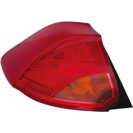 Lampa stop spate dreapta KIA CEED 2012->2018 perioada 2012 2013 2014 2015 2016 2017 2018 pana la an de fabricatie 2015, semnal galben, exterior, cu bec LED, pentru 5 usi,