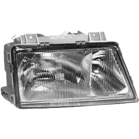 Far dreapta MERCEDES SPRINTER 903 1995->2006 perioada 1995 1996 1997 1998 1999 2000 fara motor reglaj, cu reglaj, cu far de ceata, cu bec H1/H1/H1