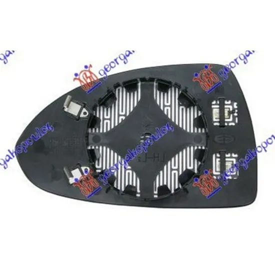 Sticla Oglinda OPEL CORSA D 2006->2014 Geam oglinda exterioara dreapta, cu incalzire, cu suport Perioada 2006 2007 2008 2009 2010 2011 2012 2013 2014