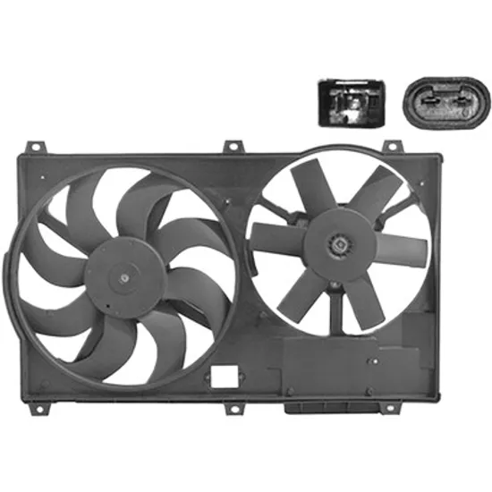Ventilator motor PEUGEOT BOXER 230L 1994->2002 1.9 TD 66KW 90CP , pentru motor XUD9TE perioada 1999 2000 2001 2002