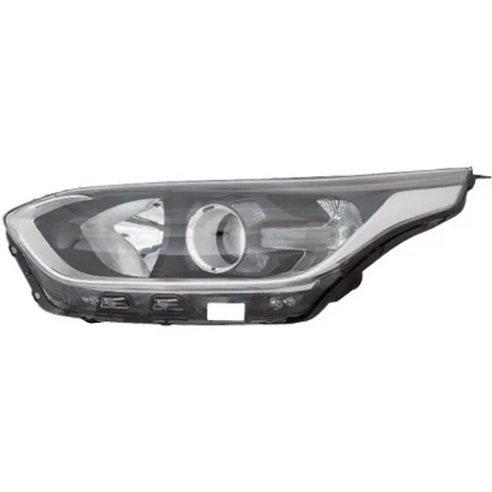 Far stanga KIA CEED 2018-> perioada 2018 2019 2020 2021 2022 2023 cu motor reglaj, cu daylight, reglaj electric, cu bec H7/H7, cu bec LED, cu bec PY21W