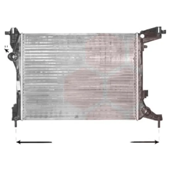 Radiator apa FIAT 500L 2012-> pentru 1.4, perioada 2012 2013 2014 2015 2016 2017