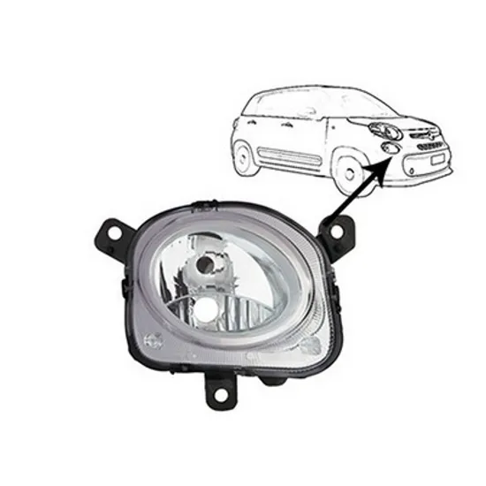Lampa Fata FIAT 500 2007-> Lampa fata /proiector dreapta Perioada 2007 2008 2009 2010 2011 2012 2013 2014 2015
