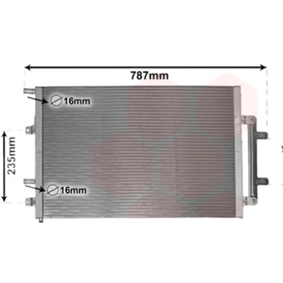 Radiator apa AUDI A8 2009->2018 pentru 3.0 50 TSI quattro, 3.0 TFSI quattro, perioada 2010 2011 2012 2013 2014 2015 2016 2017 2018