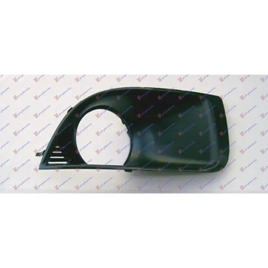 Grila Bara SUBARU IMPREZA 2000->2007 Grila bara fata 2004->2006 cu gauri proiector stanga Perioada 2004 2005 2006 2007