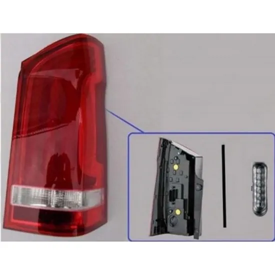 Stop Spate MERCEDES VITO W447 2014-> Lampa stop spate (usa simpla) LED (E) (DEPO) DREAPTA Perioada 2015 2016 2017 2018 2019 2020
