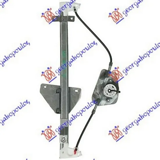 Macara Usa MITSUBISHI PAJERO SPORT 1 1996->2012 Macara usa spate reglaj electric fara motor ->2004 EUROPE stanga, Perioada 1997 1998 1999 2000 2001 2002 2003