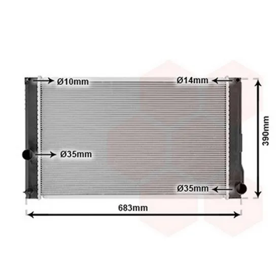 Radiator Motor LEXUS CT 2010-> Radiator apa 1,8 HYBRID A/T (60x35x16) Perioada 2010 2011 2012 2013 2014 2015 2016 2017 2018 2019 2020