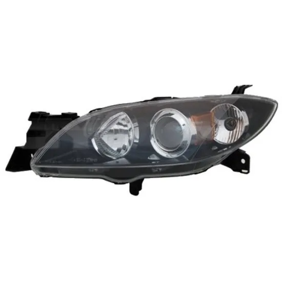 Faruri MAZDA 3 BK 2003->2009 Far reglaj electric pentru 4 usi (E) (TYC) stanga Perioada 2000 2001 2002 2003 2004 2005 2006 2007 2008 2009