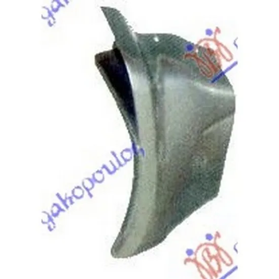Bandou Aripa fata MITSUBISHI PAJERO 3 1999->2007 Ornament overfender aripa fata ->2003 spre spate stanga, Perioada 2000 2001 2002 2003