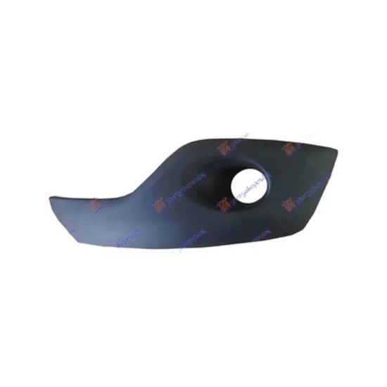 Grila Bara FORD TRANSIT CUSTOM 2012-> Grila bara fata (cu gauri proiectoare ) stanga, Perioada 2013 2014 2015 2016 2017 2018